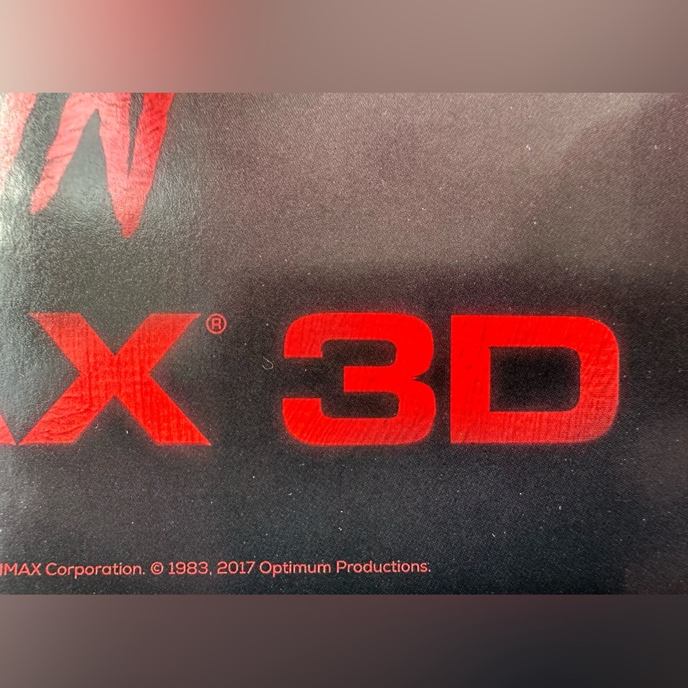THRILLER - IMAX 3D Michael Jackson Authentic Original Promo Single Sided MINT - Picture 3 of 6